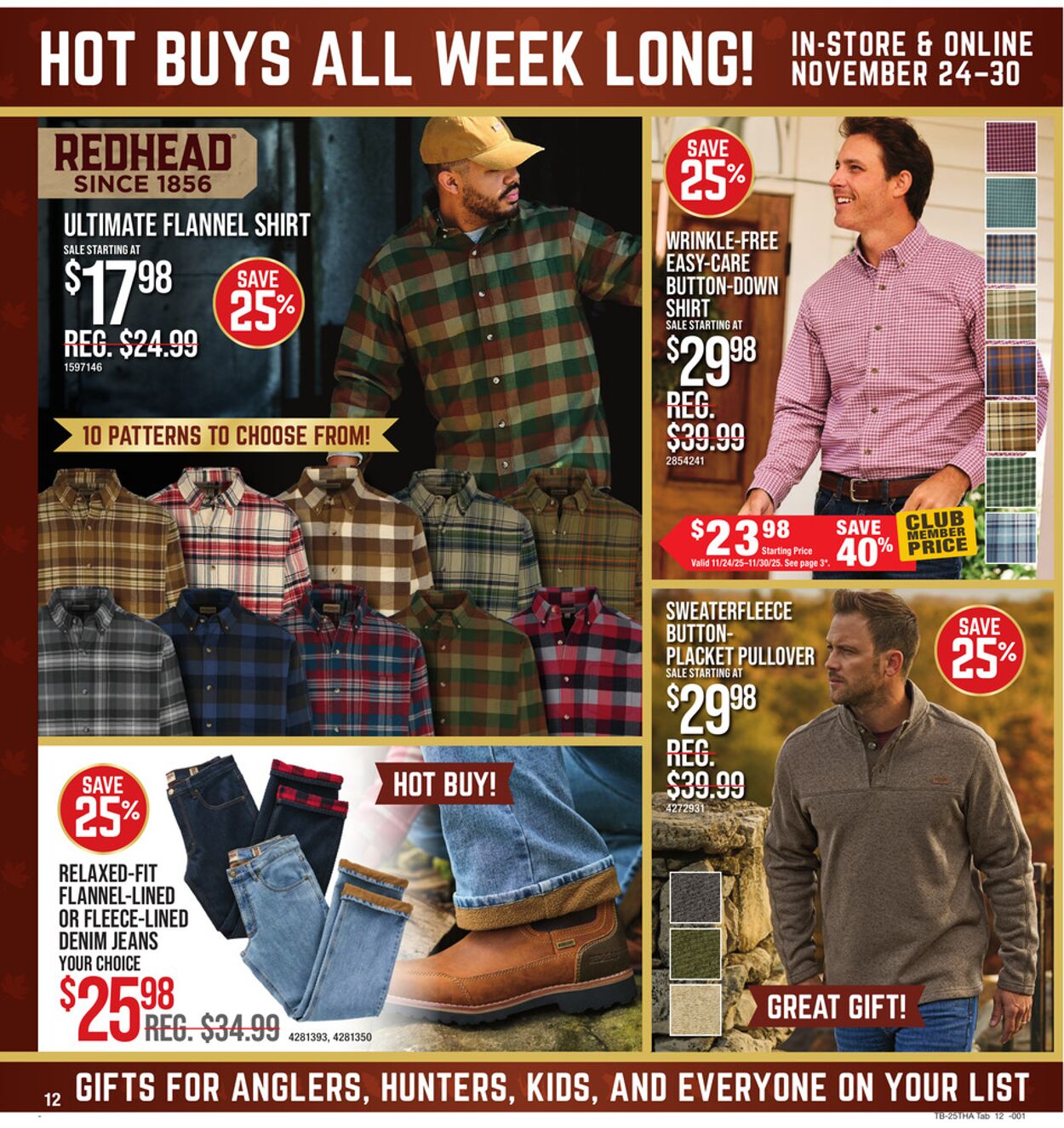 Weekly ad Cabela's 11/24/2025 - 11/30/2025