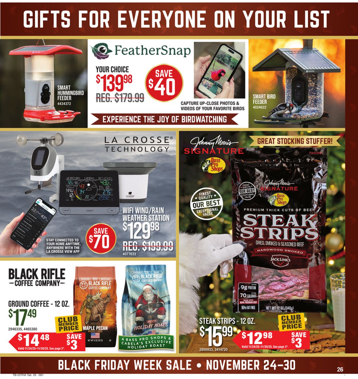 Weekly ad Cabela's 11/24/2025 - 11/30/2025