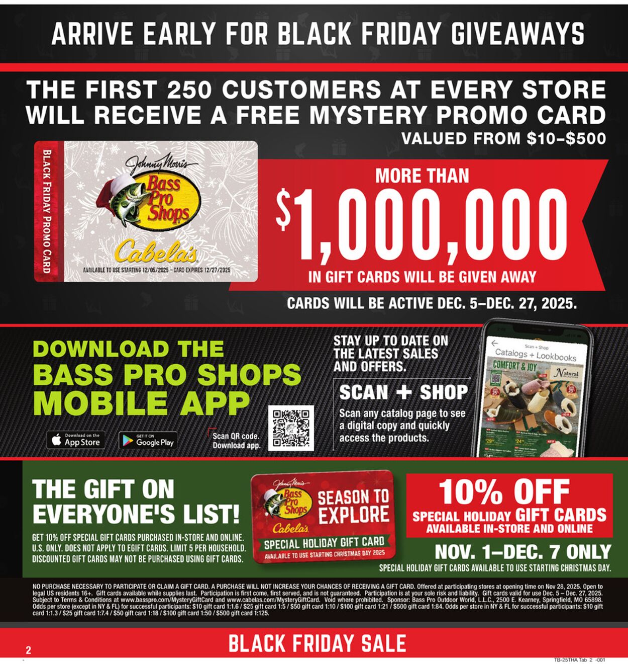 Weekly ad Cabela's 11/24/2025 - 11/30/2025
