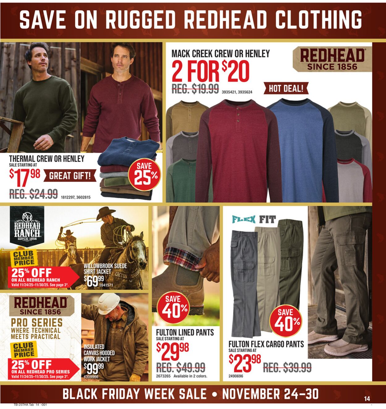 Weekly ad Cabela's 11/24/2025 - 11/30/2025