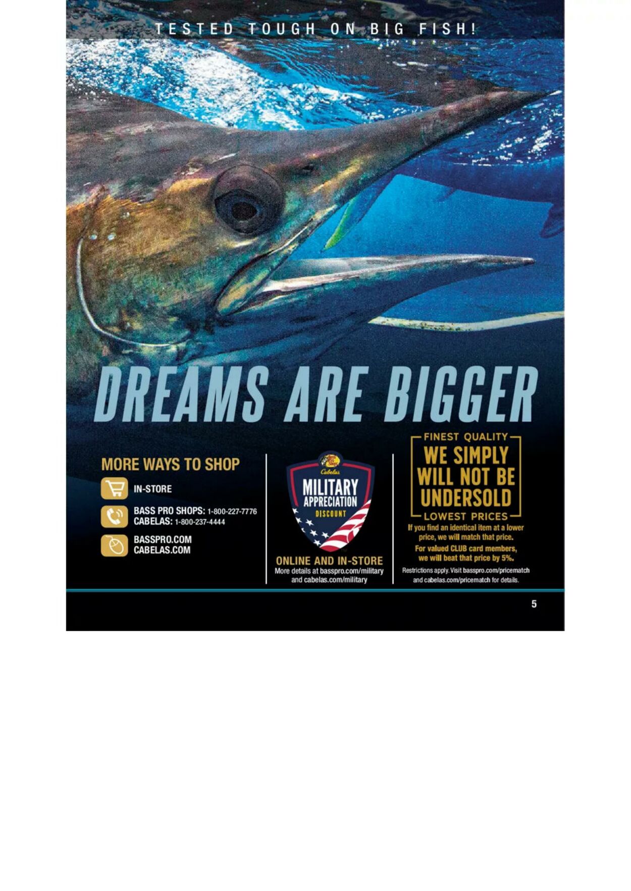 Weekly ad Cabela's 01/01/2022 - 12/31/2022