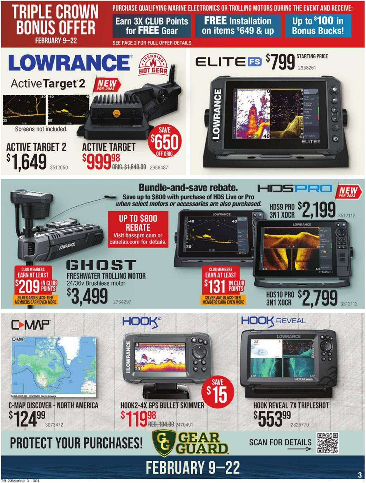 Weekly ad Cabela's 02/09/2023 - 02/22/2023