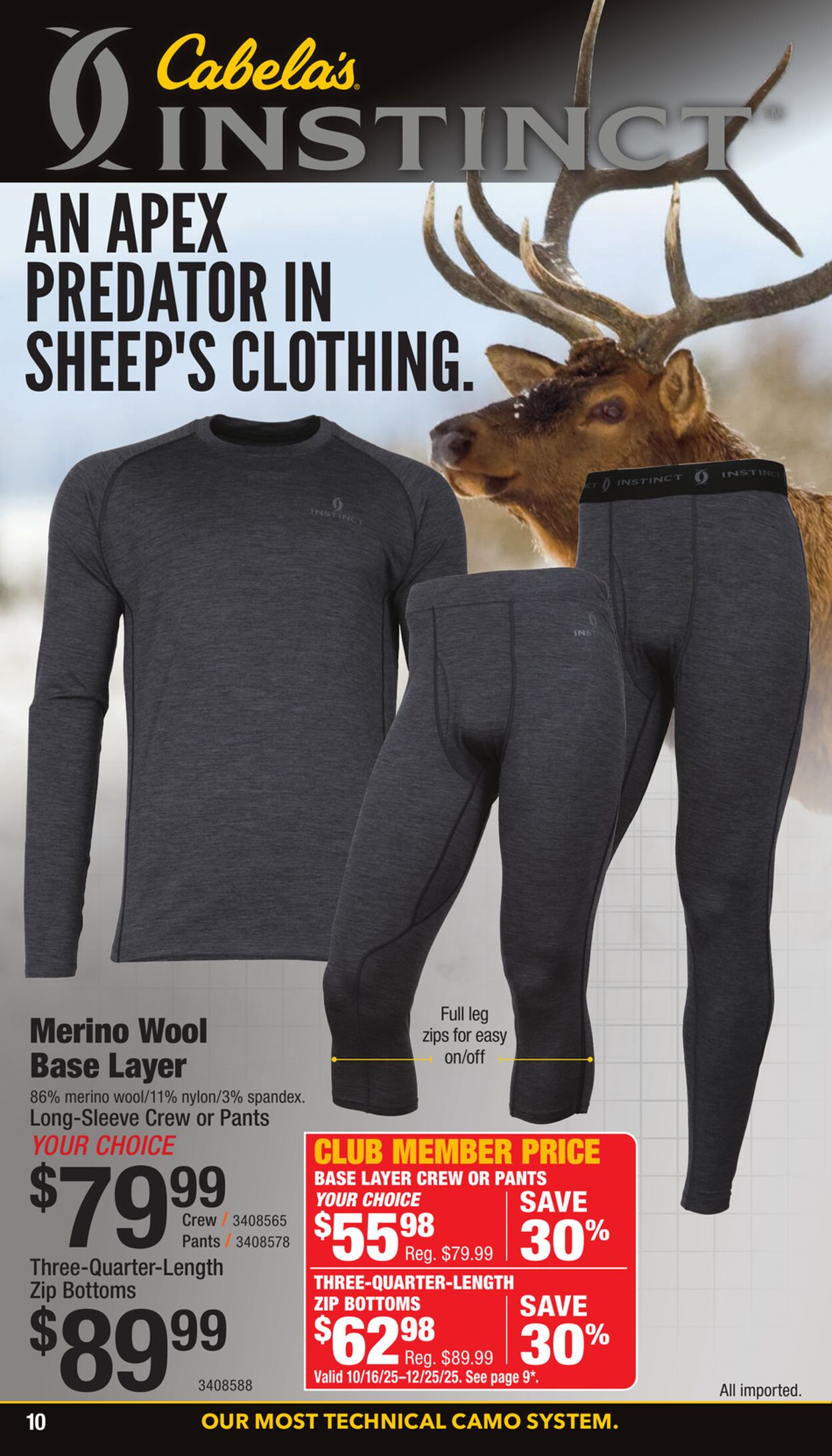 Weekly ad Cabela's 10/16/2025 - 12/25/2025