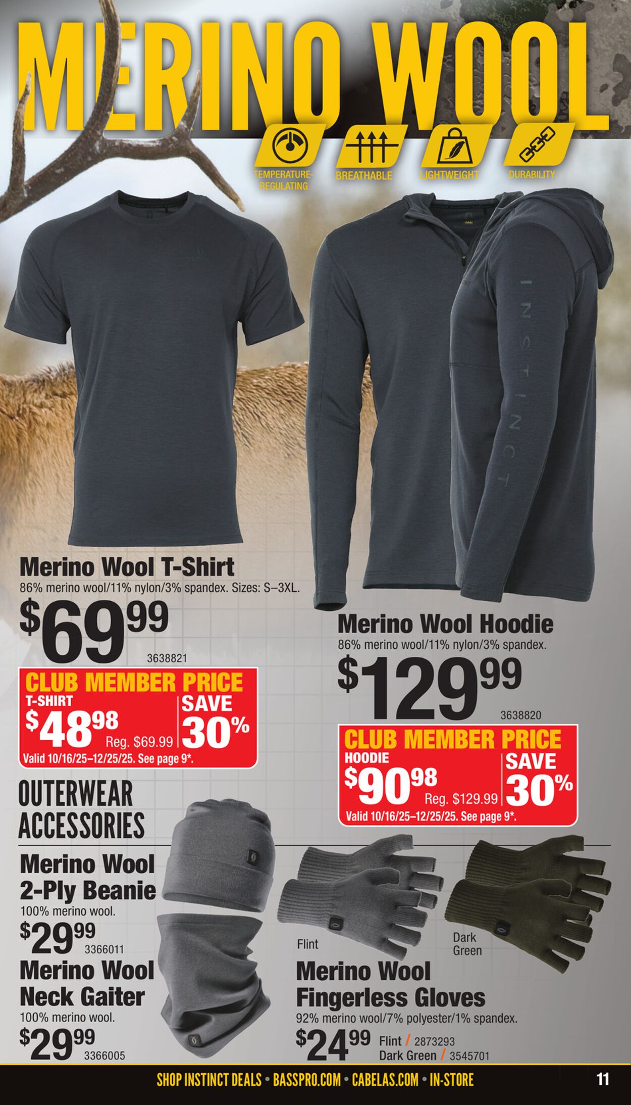 Weekly ad Cabela's 10/16/2025 - 12/25/2025