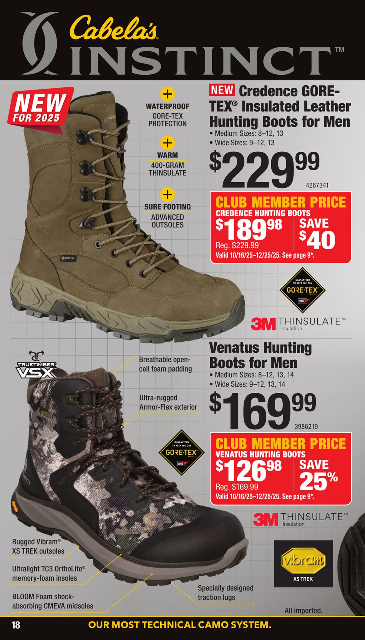 Weekly ad Cabela's 10/16/2025 - 12/25/2025