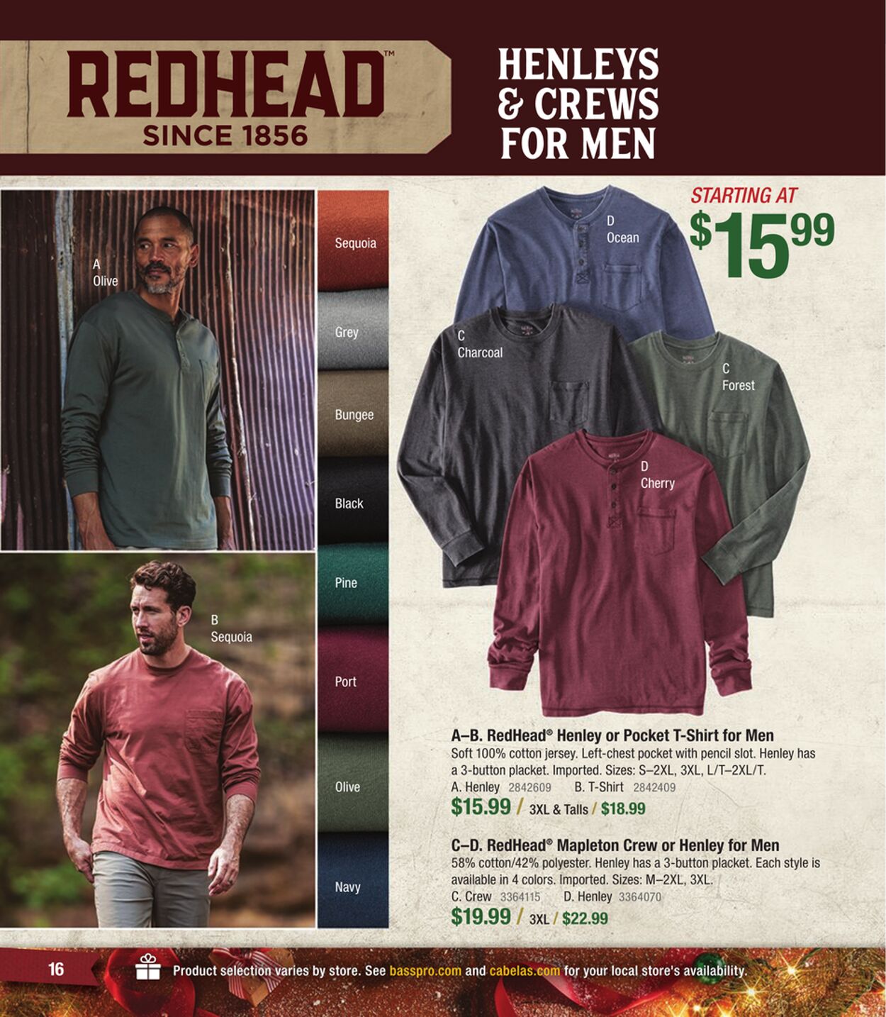 Weekly ad Cabela's 12/01/2022 - 01/31/2023