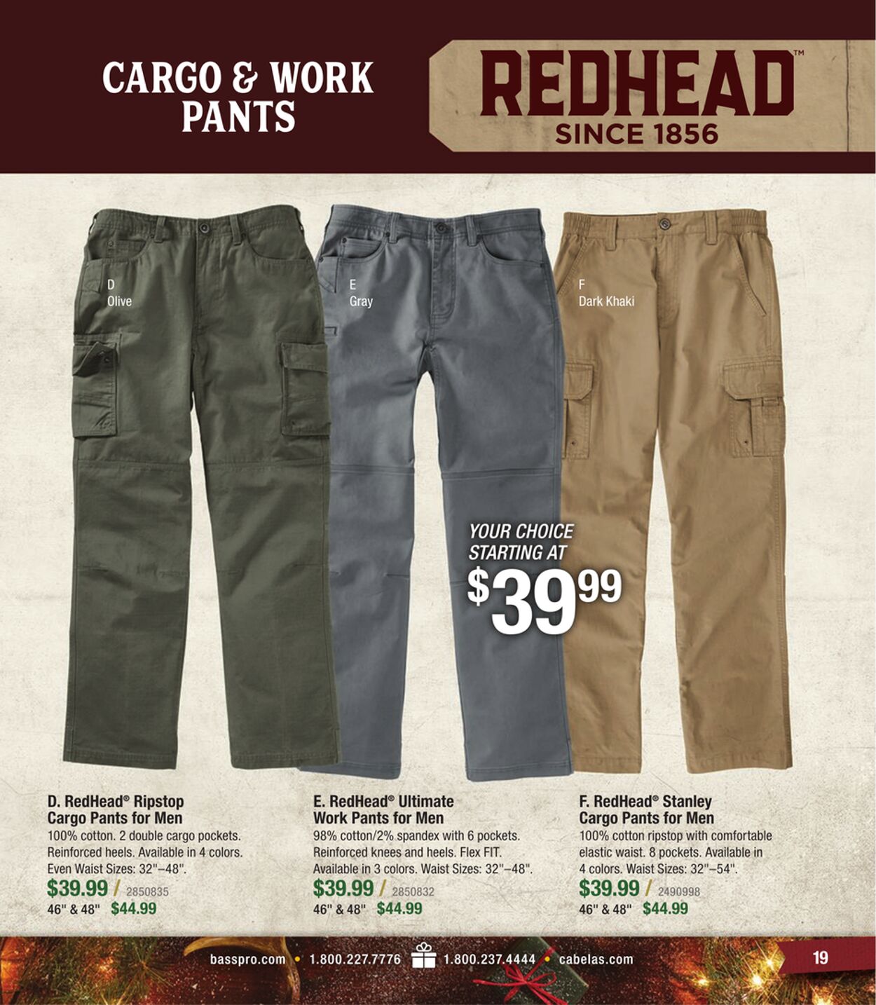 Weekly ad Cabela's 12/01/2022 - 01/31/2023