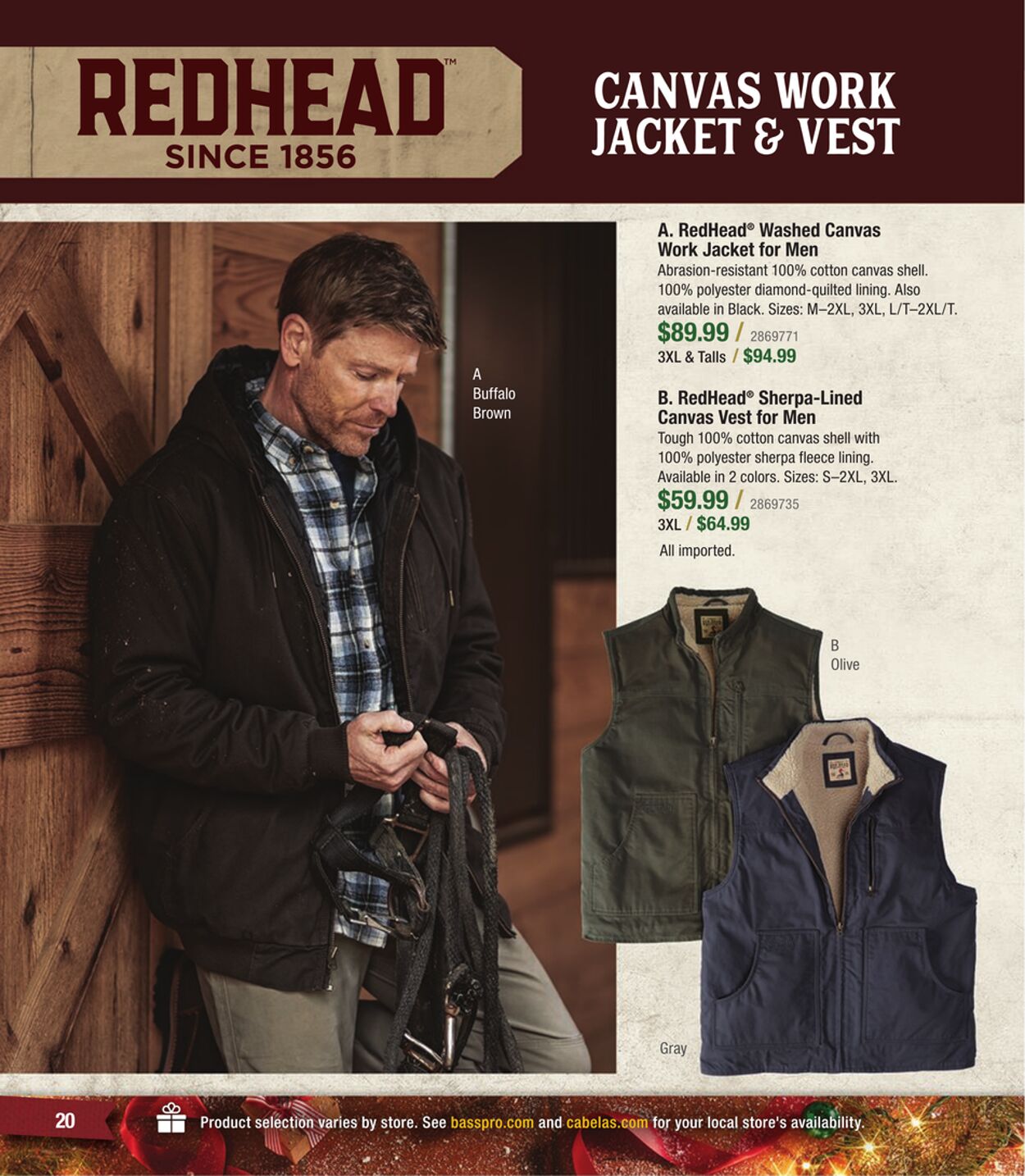 Weekly ad Cabela's 12/01/2022 - 01/31/2023