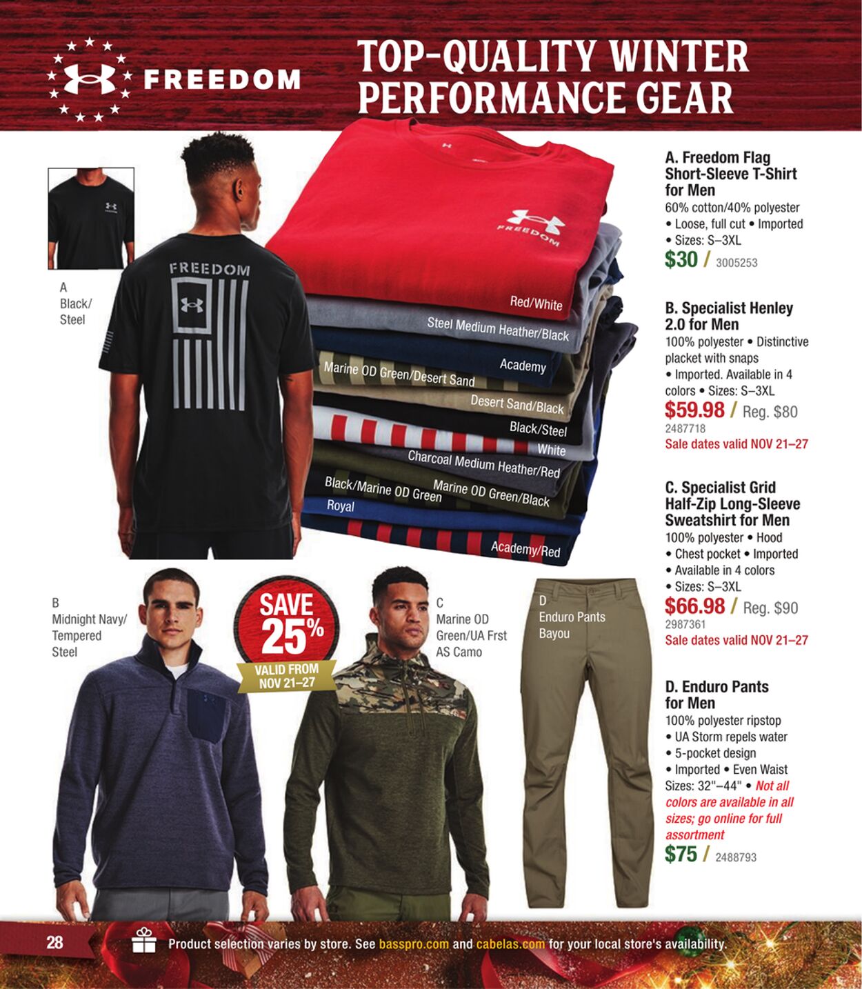 Weekly ad Cabela's 12/01/2022 - 01/31/2023