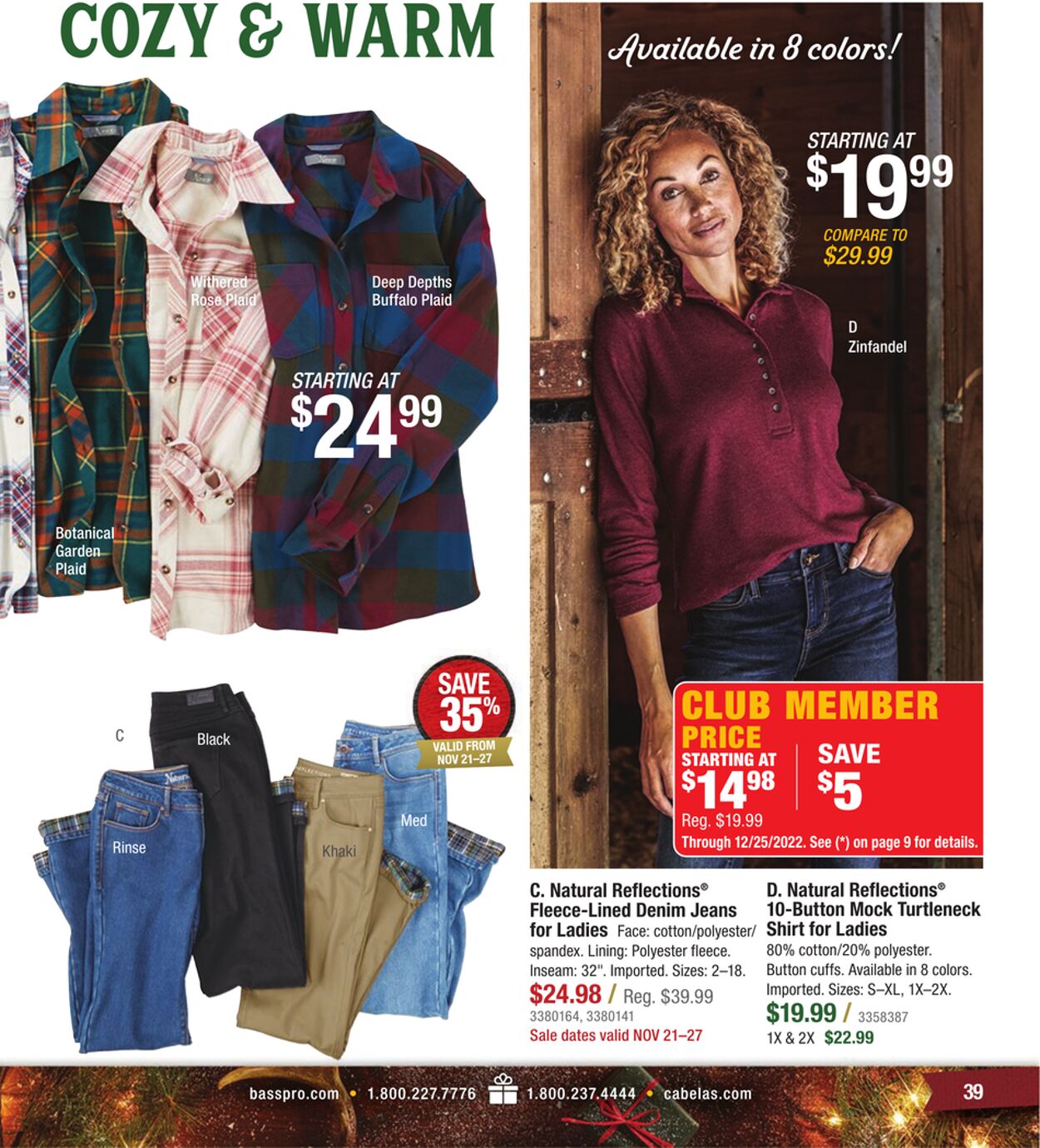 Weekly ad Cabela's 12/01/2022 - 01/31/2023