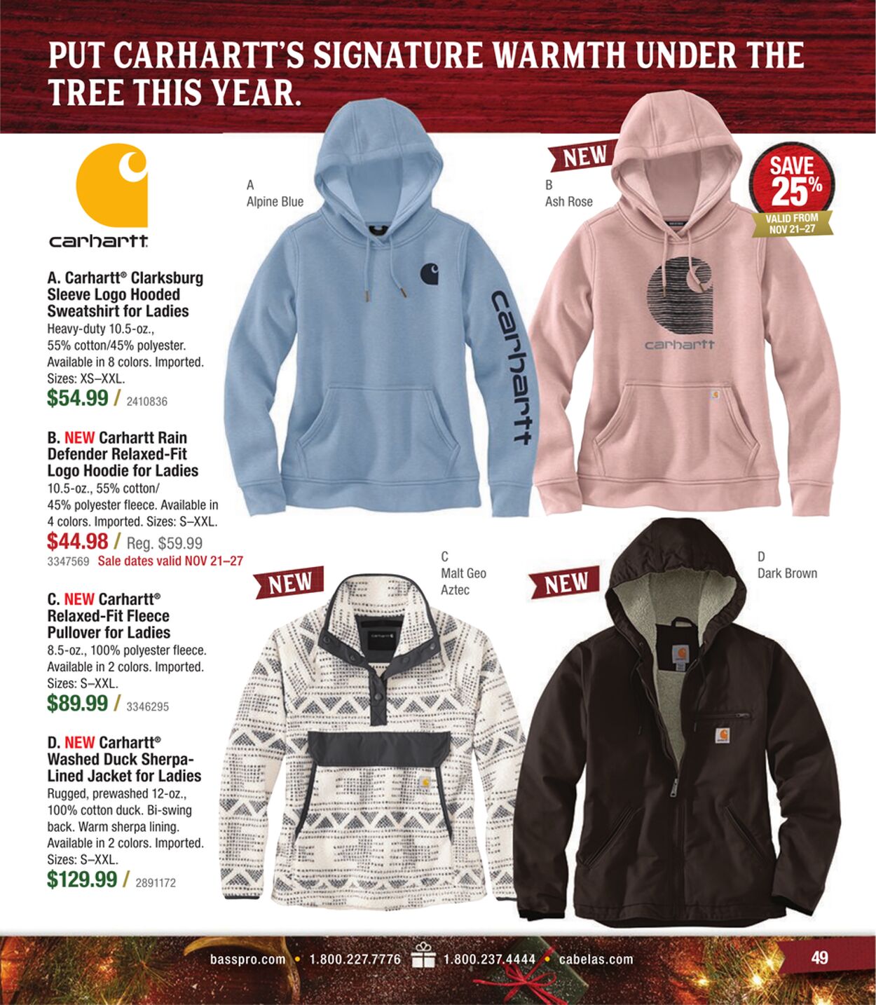 Weekly ad Cabela's 12/01/2022 - 01/31/2023