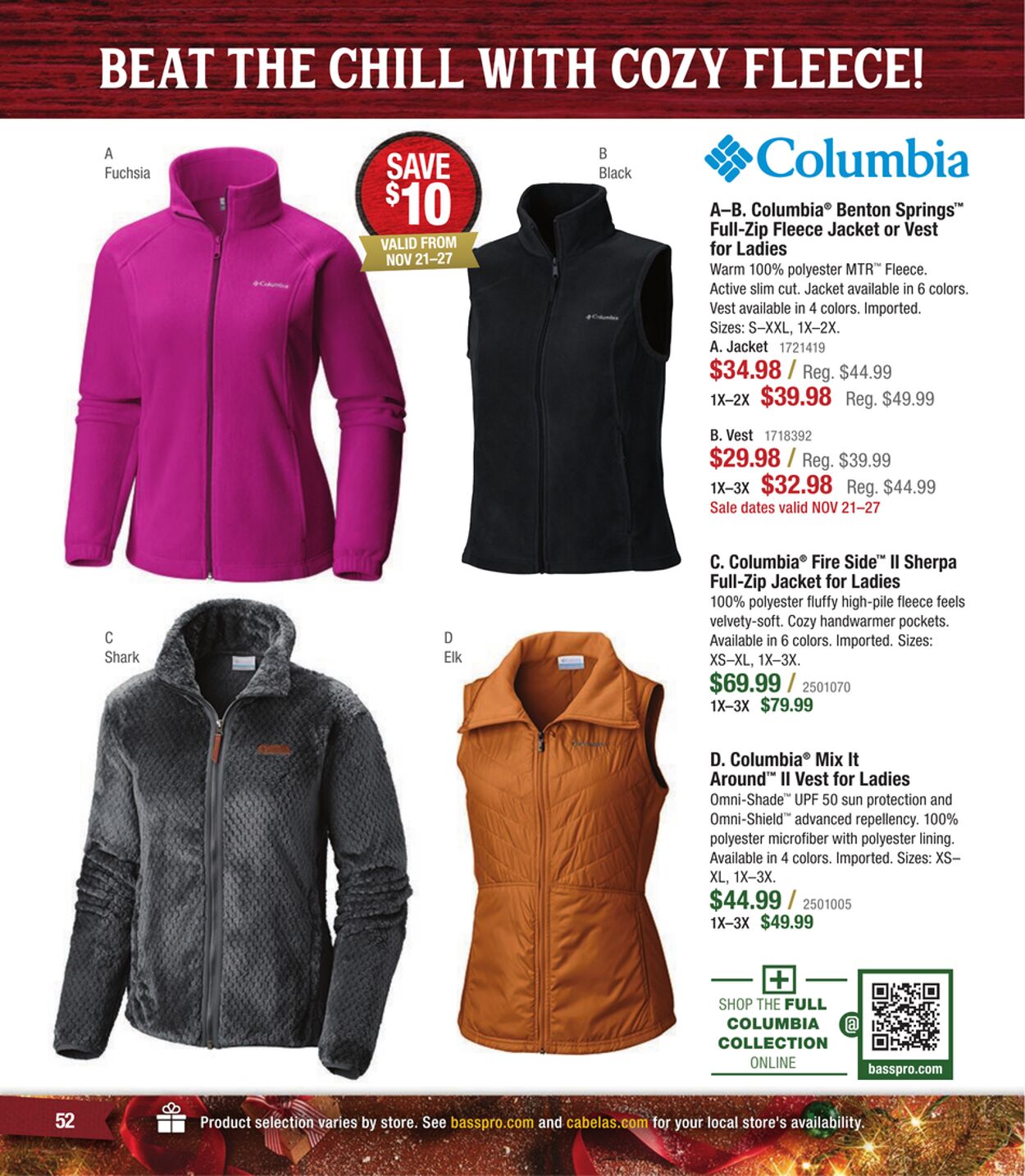 Weekly ad Cabela's 12/01/2022 - 01/31/2023