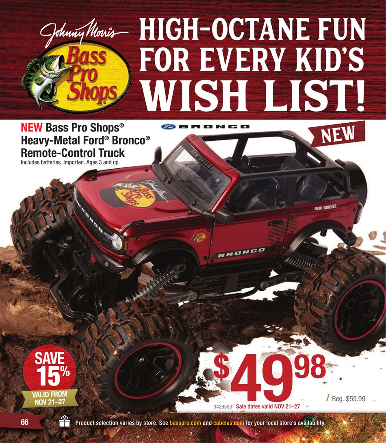 Weekly ad Cabela's 12/01/2022 - 01/31/2023