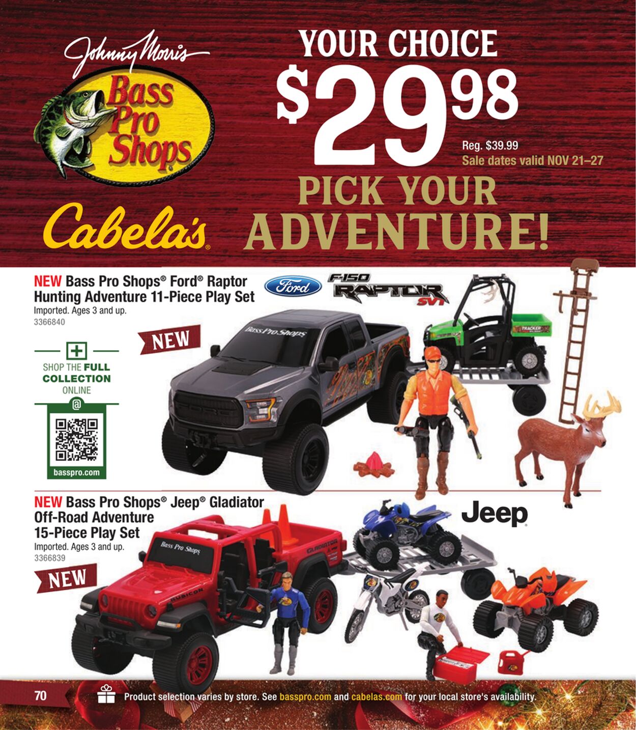 Weekly ad Cabela's 12/01/2022 - 01/31/2023