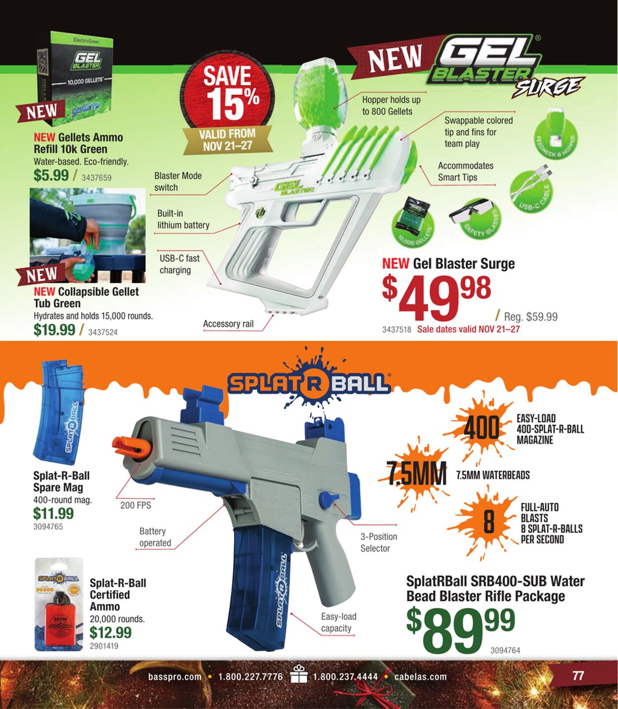 Weekly ad Cabela's 12/01/2022 - 01/31/2023