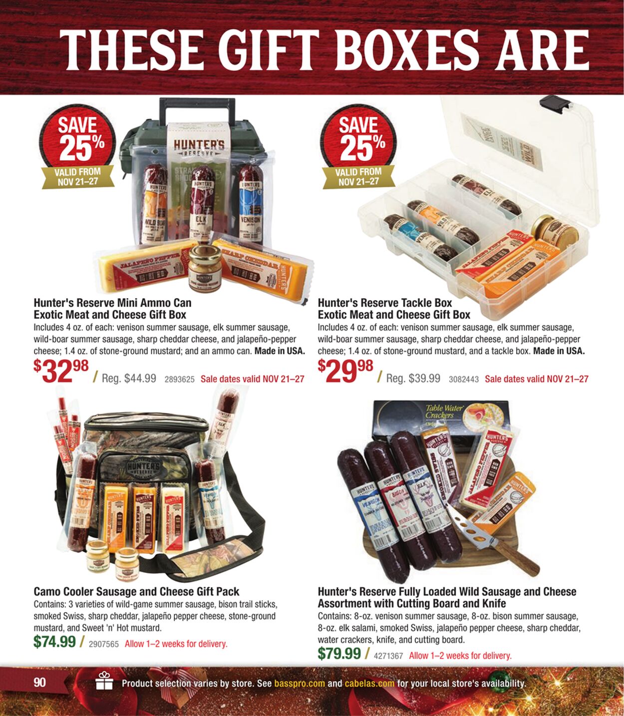 Weekly ad Cabela's 12/01/2022 - 01/31/2023