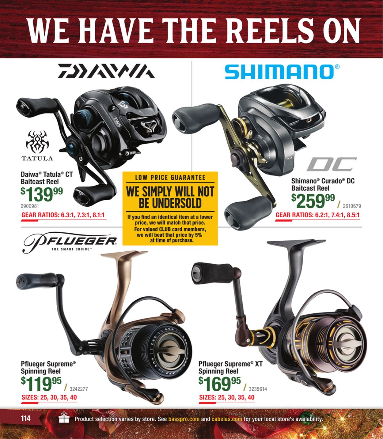 Weekly ad Cabela's 12/01/2022 - 01/31/2023