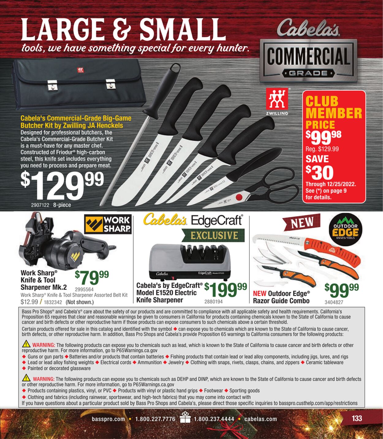 Weekly ad Cabela's 12/01/2022 - 01/31/2023