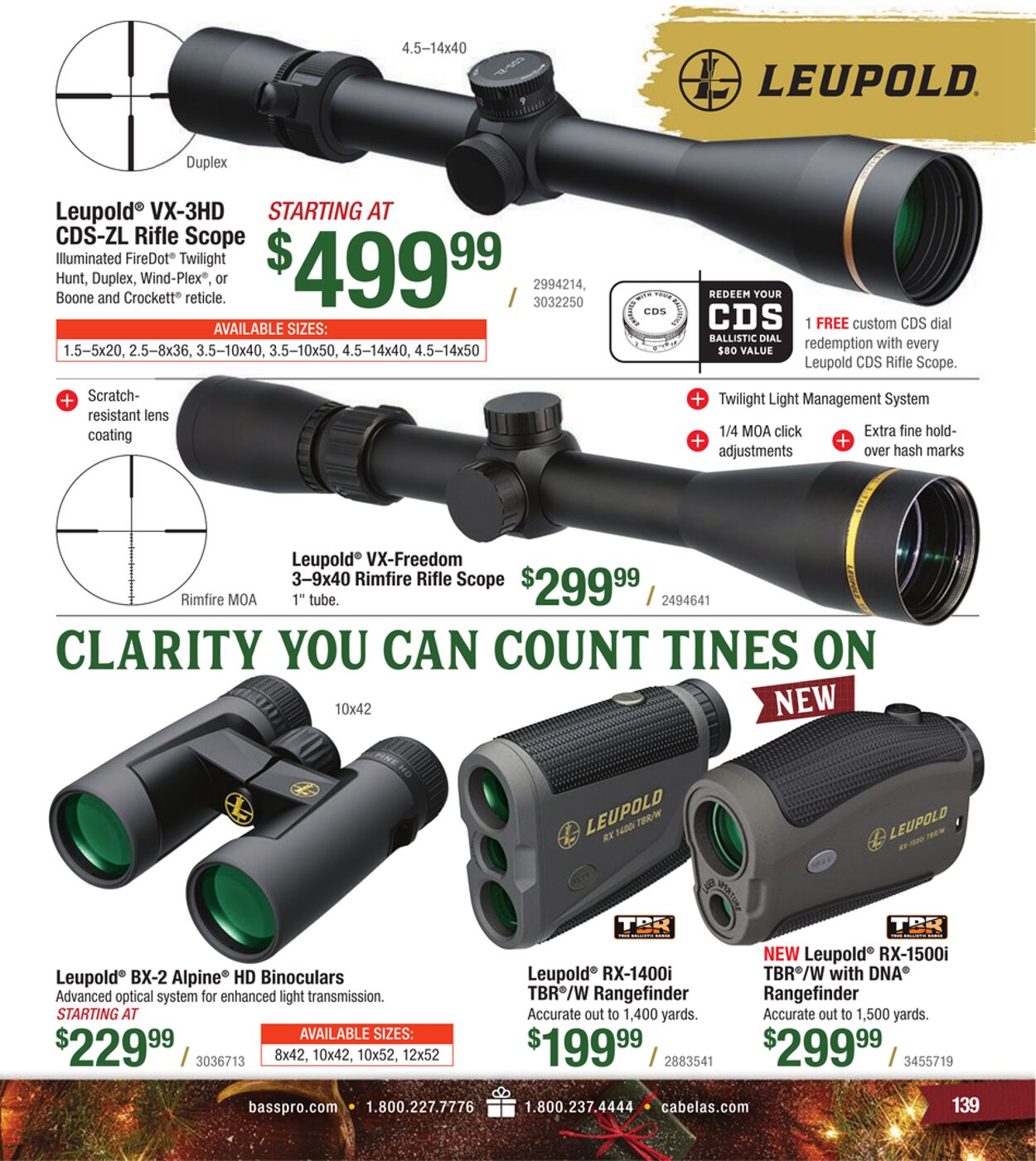 Weekly ad Cabela's 12/01/2022 - 01/31/2023