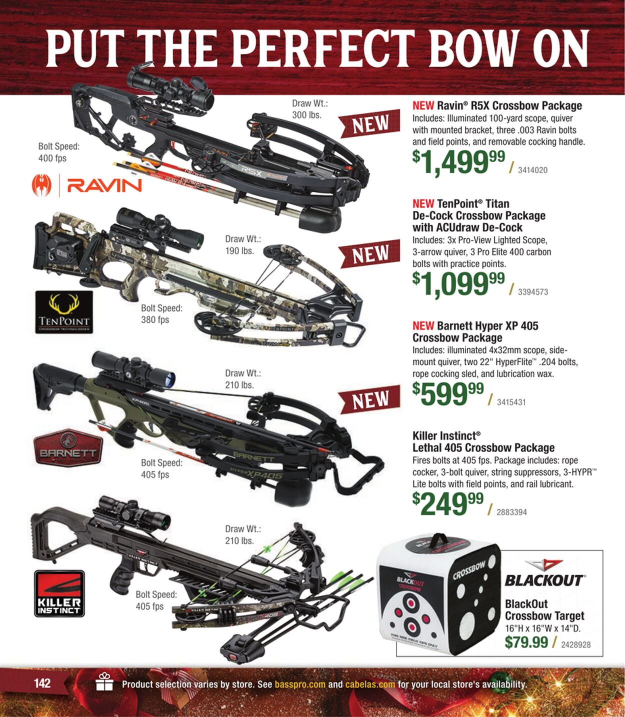 Weekly ad Cabela's 12/01/2022 - 01/31/2023