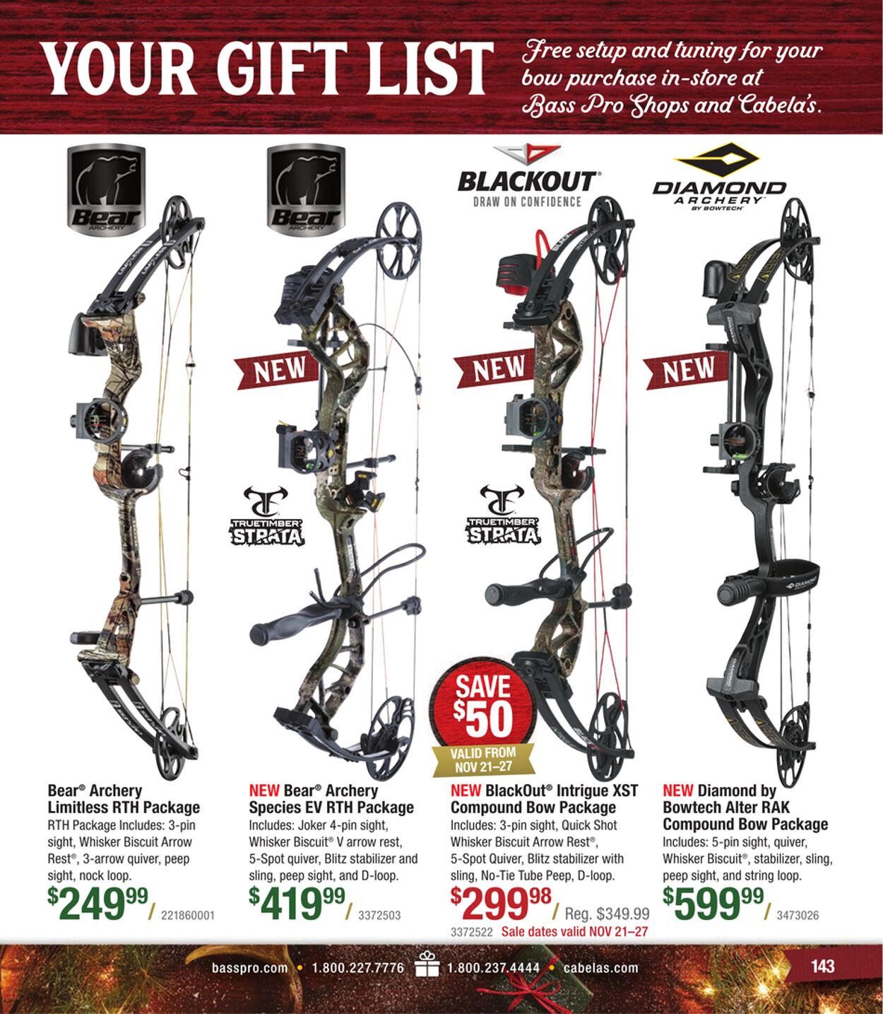 Weekly ad Cabela's 12/01/2022 - 01/31/2023