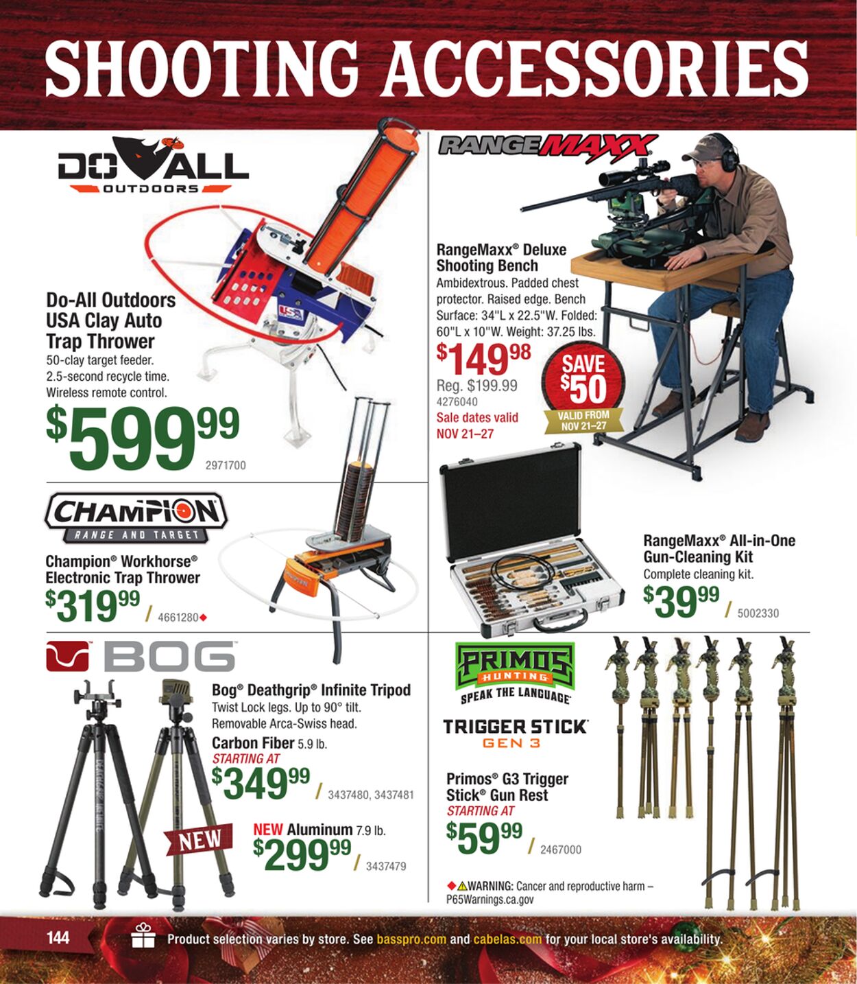 Weekly ad Cabela's 12/01/2022 - 01/31/2023