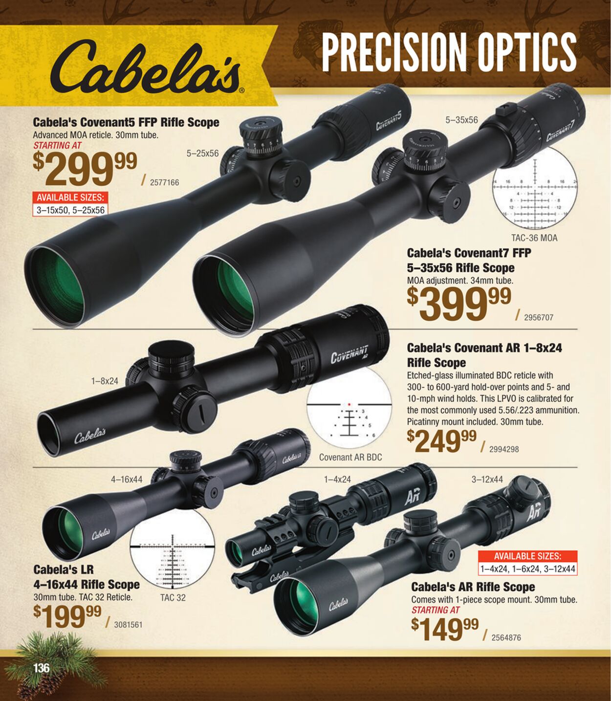 Weekly ad Cabela's 10/26/2023 - 12/26/2023