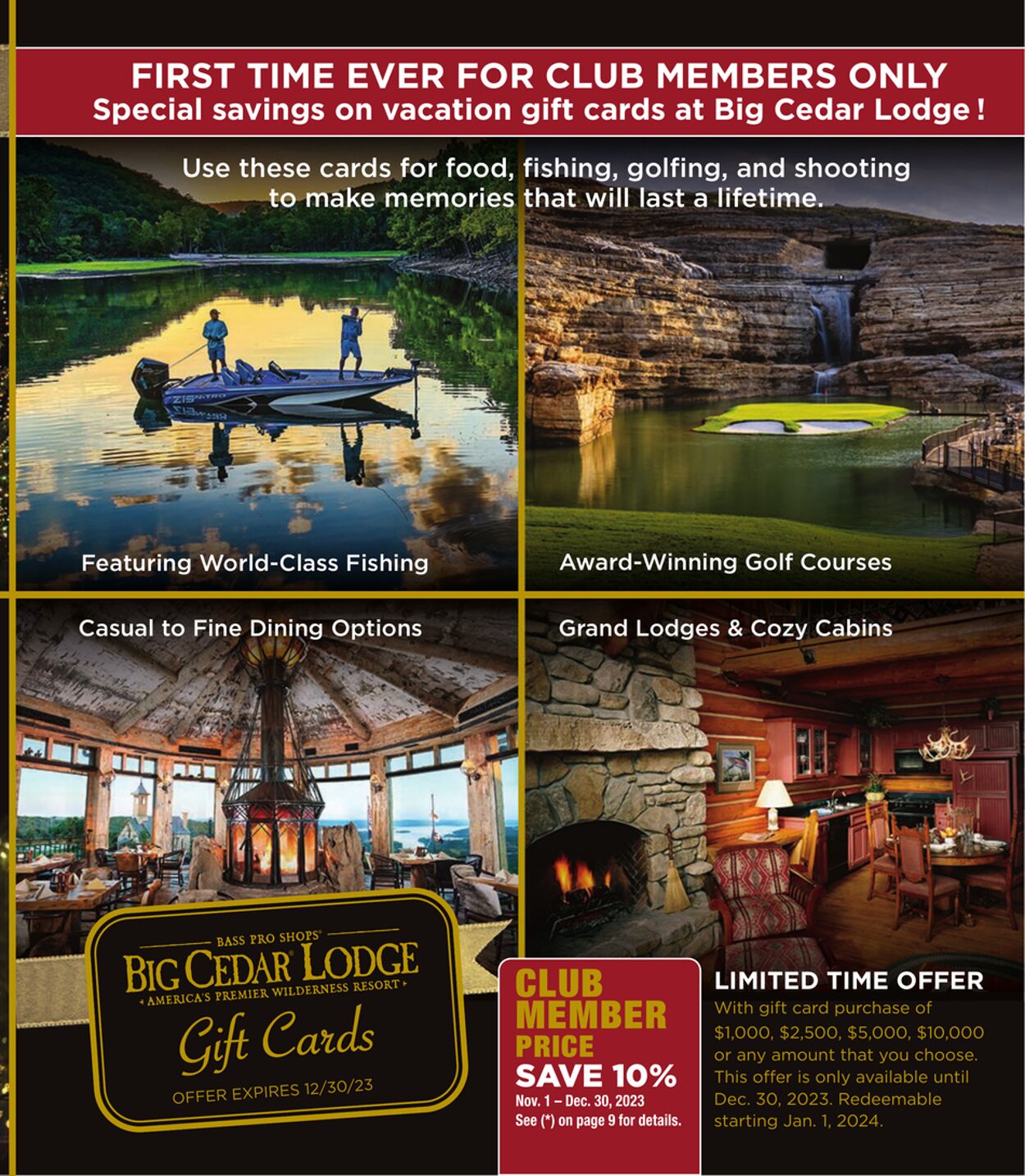 Weekly ad Cabela's 10/26/2023 - 12/26/2023