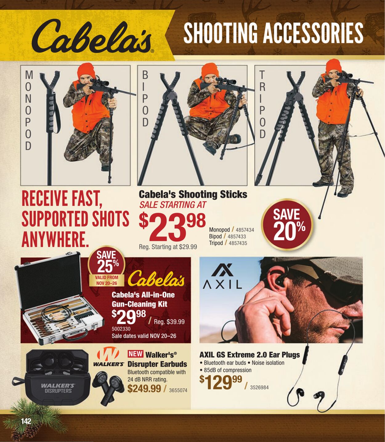 Weekly ad Cabela's 10/26/2023 - 12/26/2023