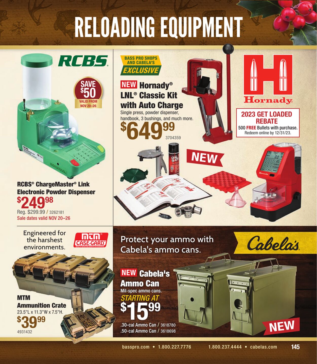 Weekly ad Cabela's 10/26/2023 - 12/26/2023