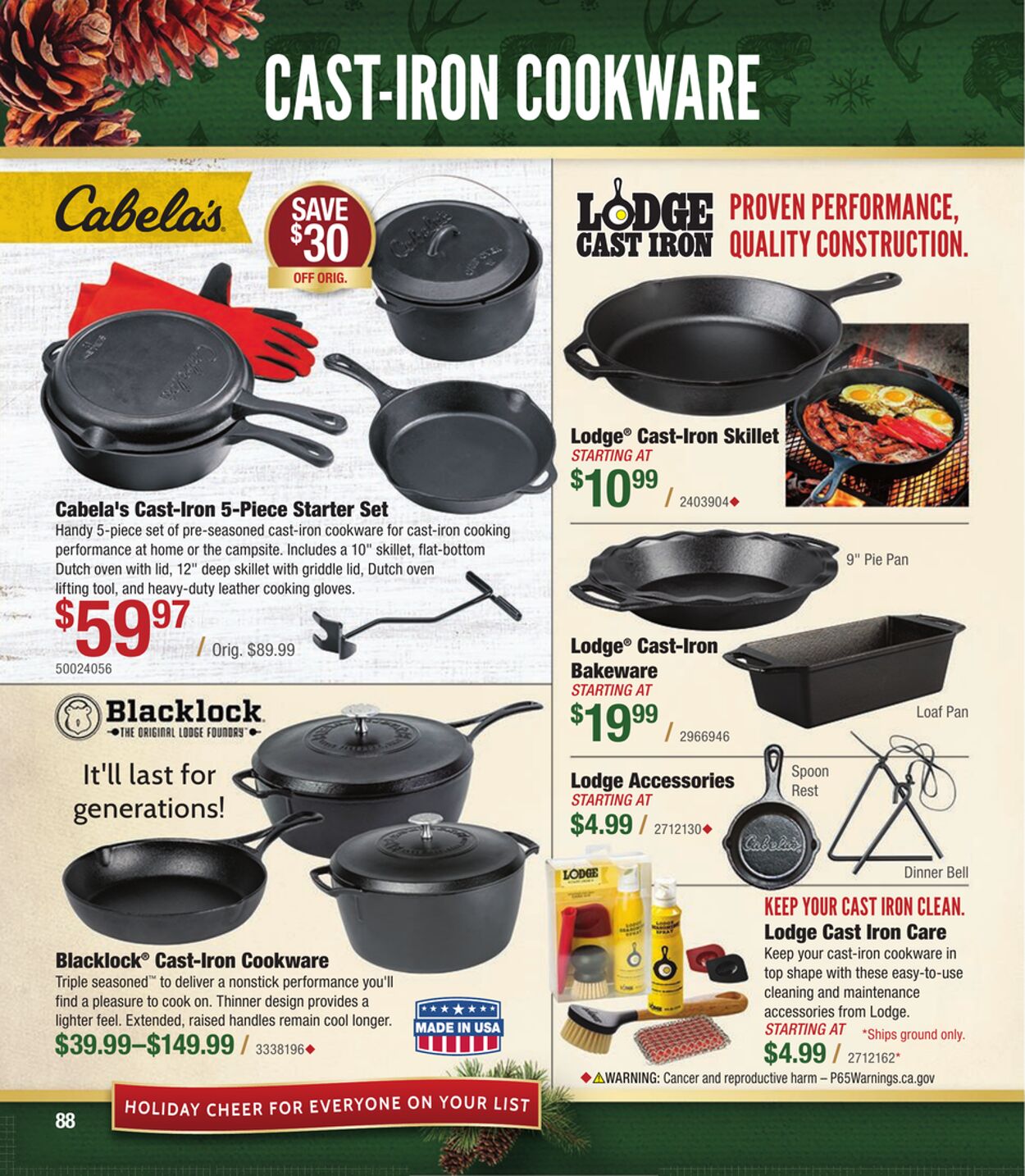 Weekly ad Cabela's 10/26/2023 - 12/26/2023