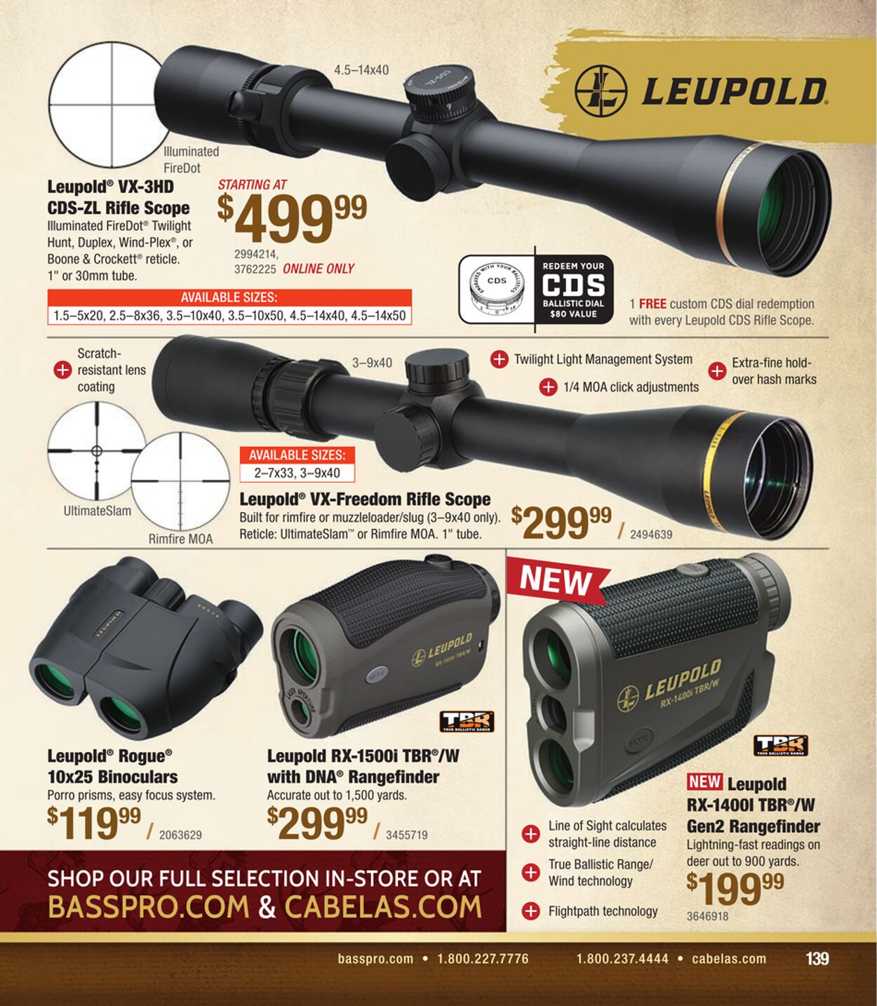 Weekly ad Cabela's 10/26/2023 - 12/26/2023