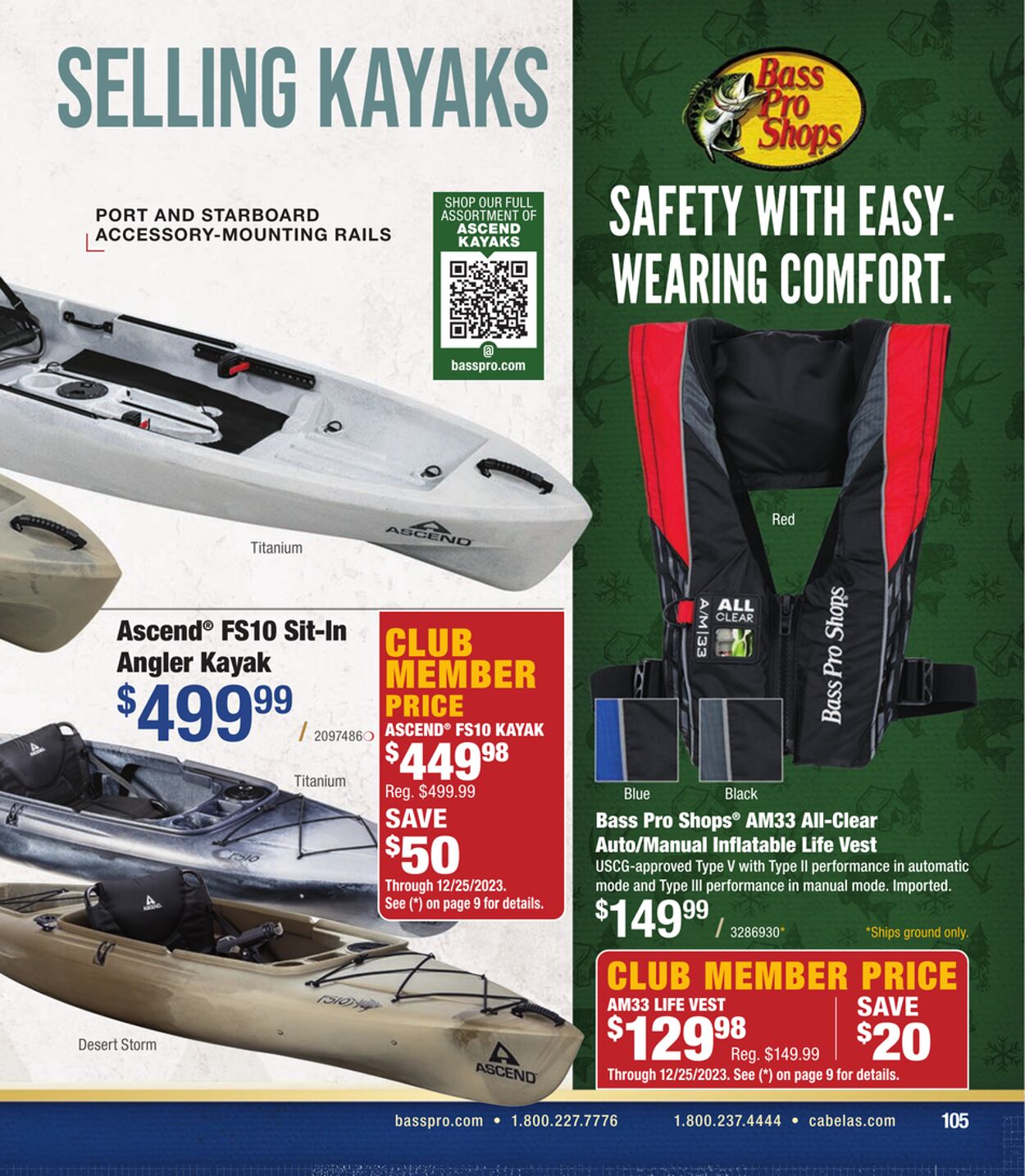 Weekly ad Cabela's 10/26/2023 - 12/26/2023