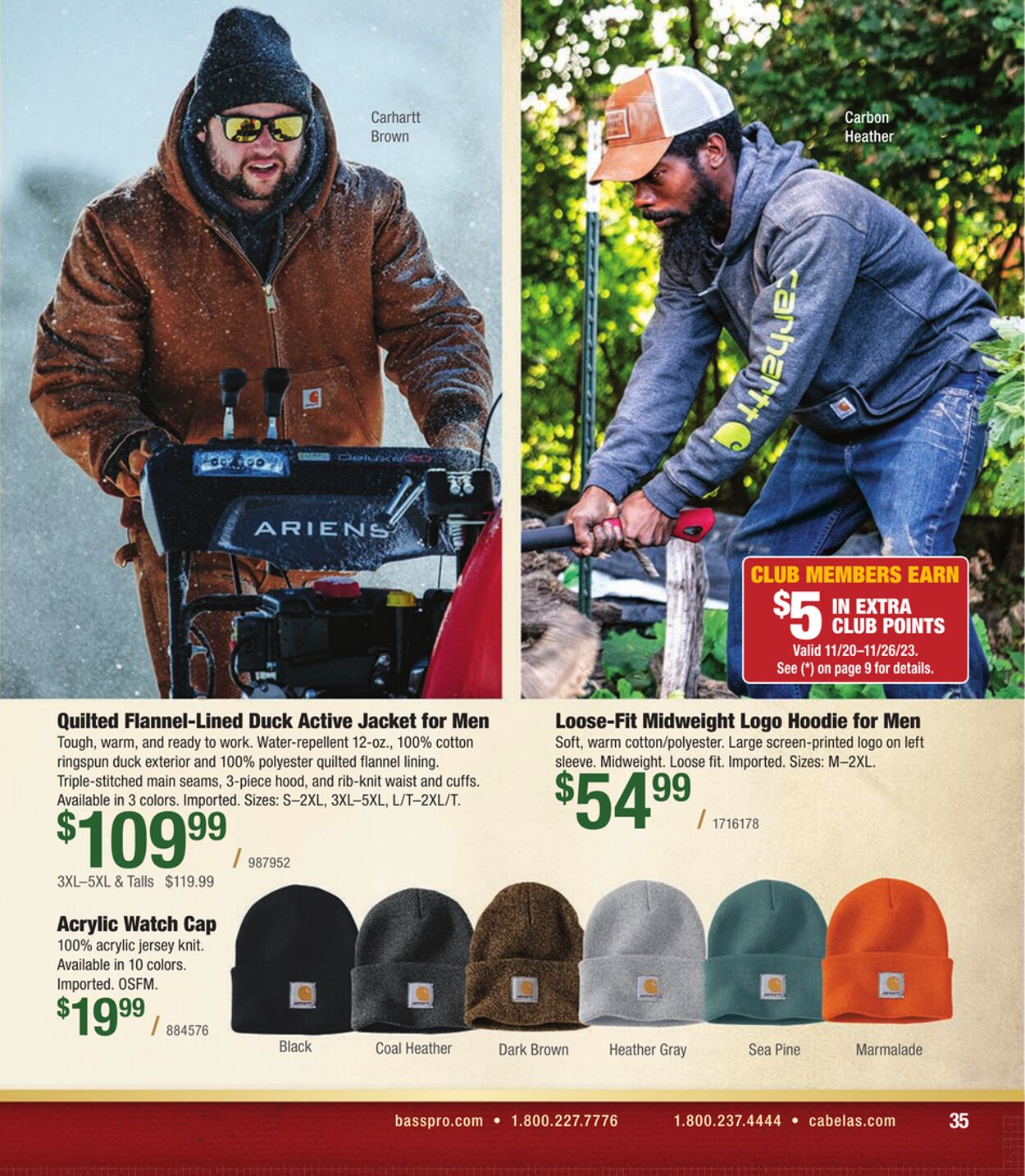 Weekly ad Cabela's 10/26/2023 - 12/26/2023