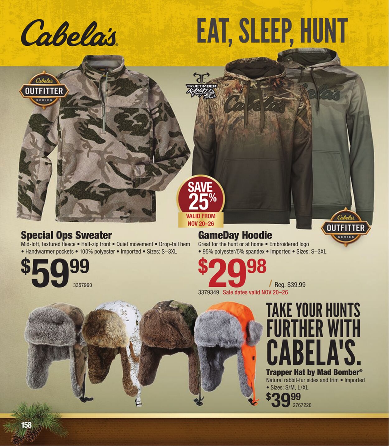 Weekly ad Cabela's 10/26/2023 - 12/26/2023