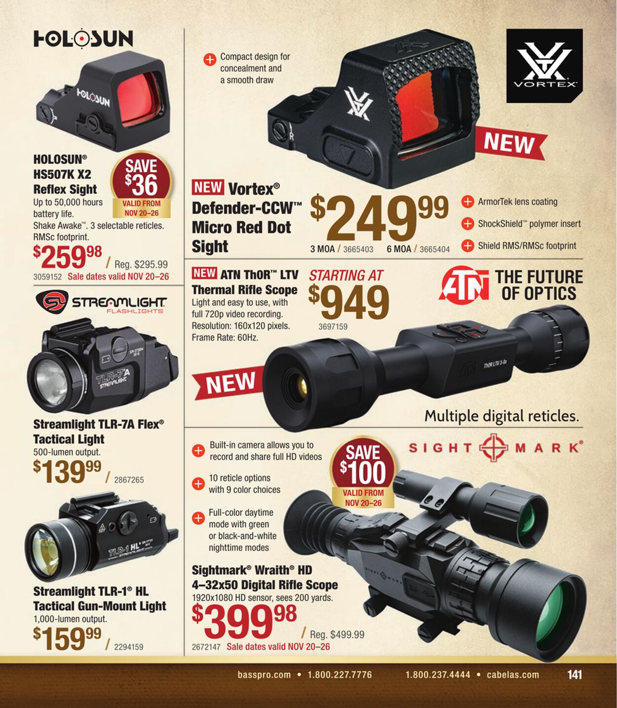 Weekly ad Cabela's 10/26/2023 - 12/26/2023