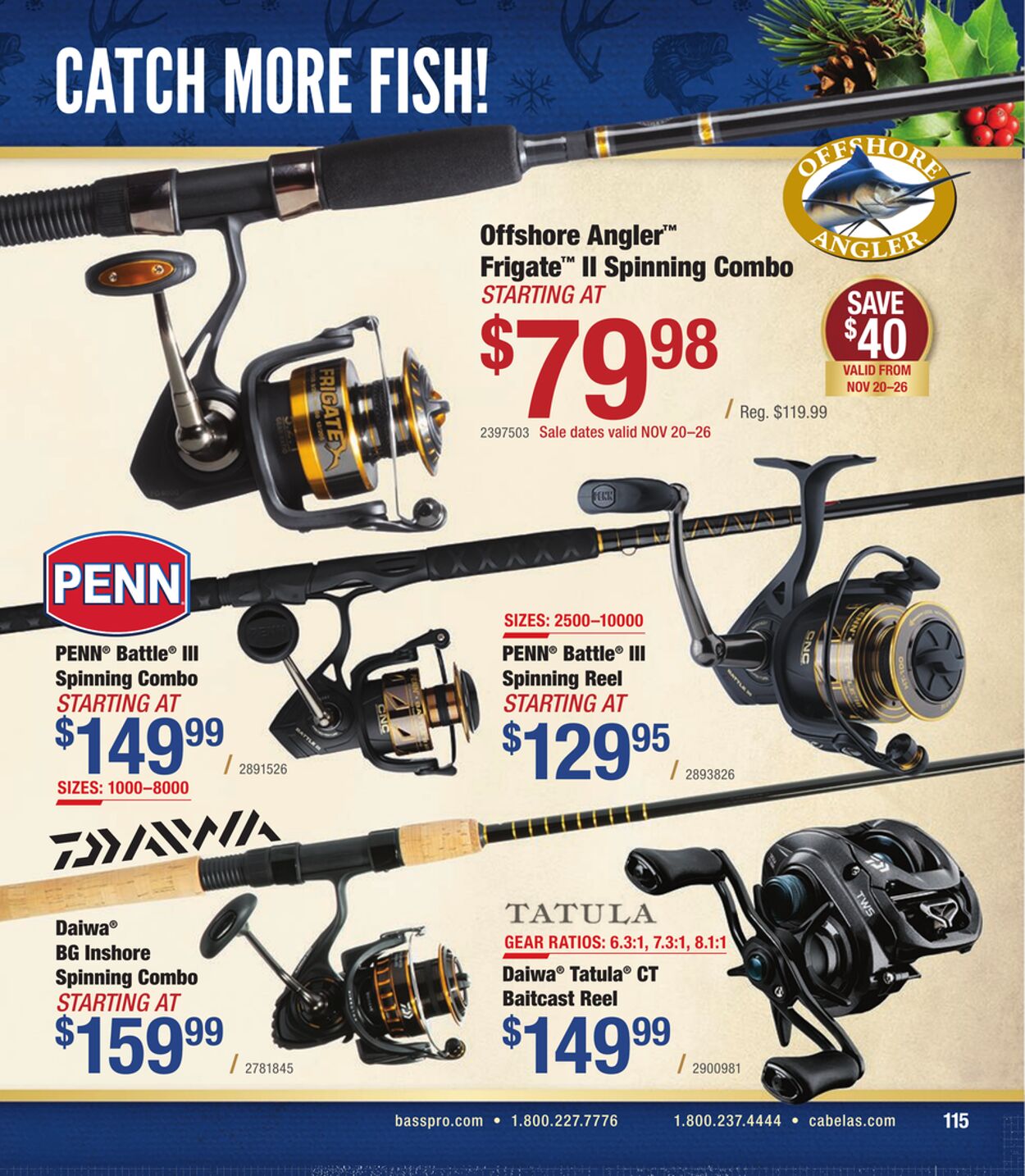 Weekly ad Cabela's 10/26/2023 - 12/26/2023