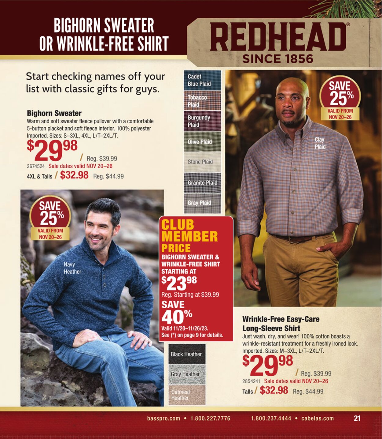 Weekly ad Cabela's 10/26/2023 - 12/26/2023