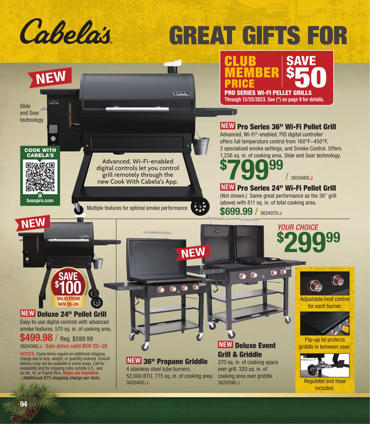 Weekly ad Cabela's 10/26/2023 - 12/26/2023