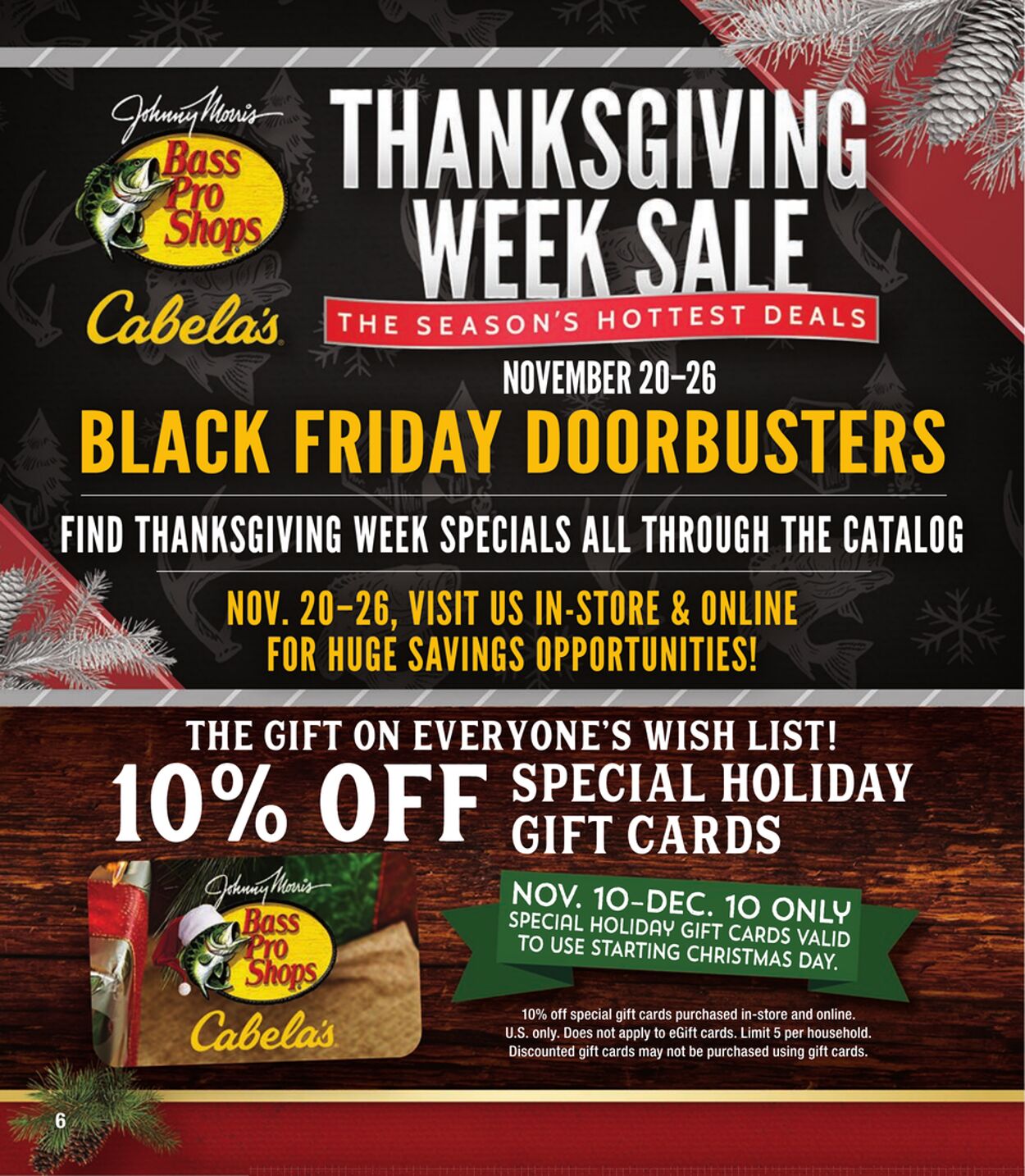 Weekly ad Cabela's 10/26/2023 - 12/26/2023