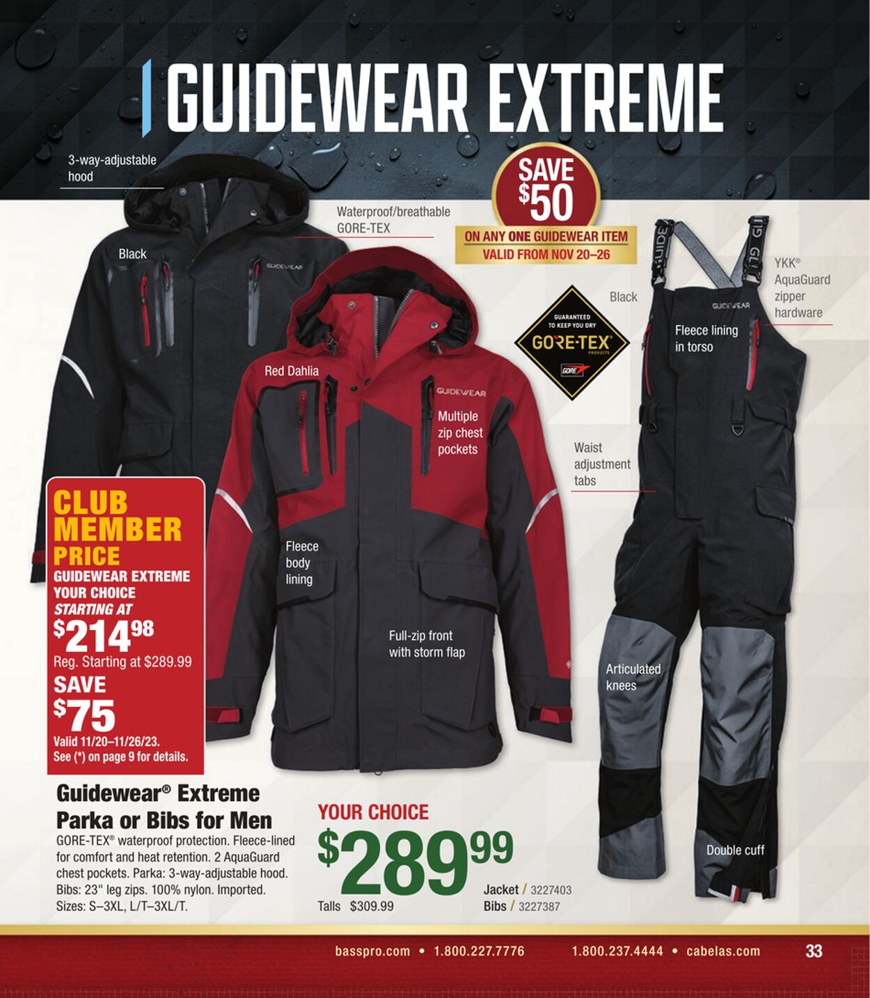 Weekly ad Cabela's 10/26/2023 - 12/26/2023