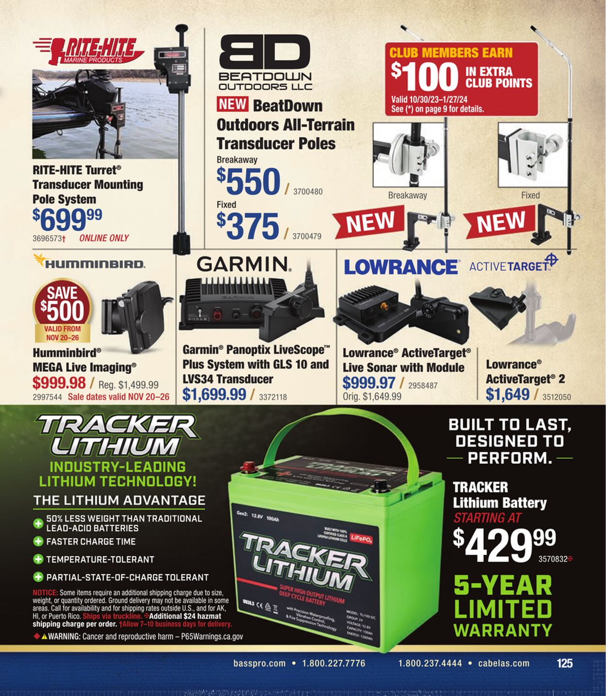 Weekly ad Cabela's 10/26/2023 - 12/26/2023