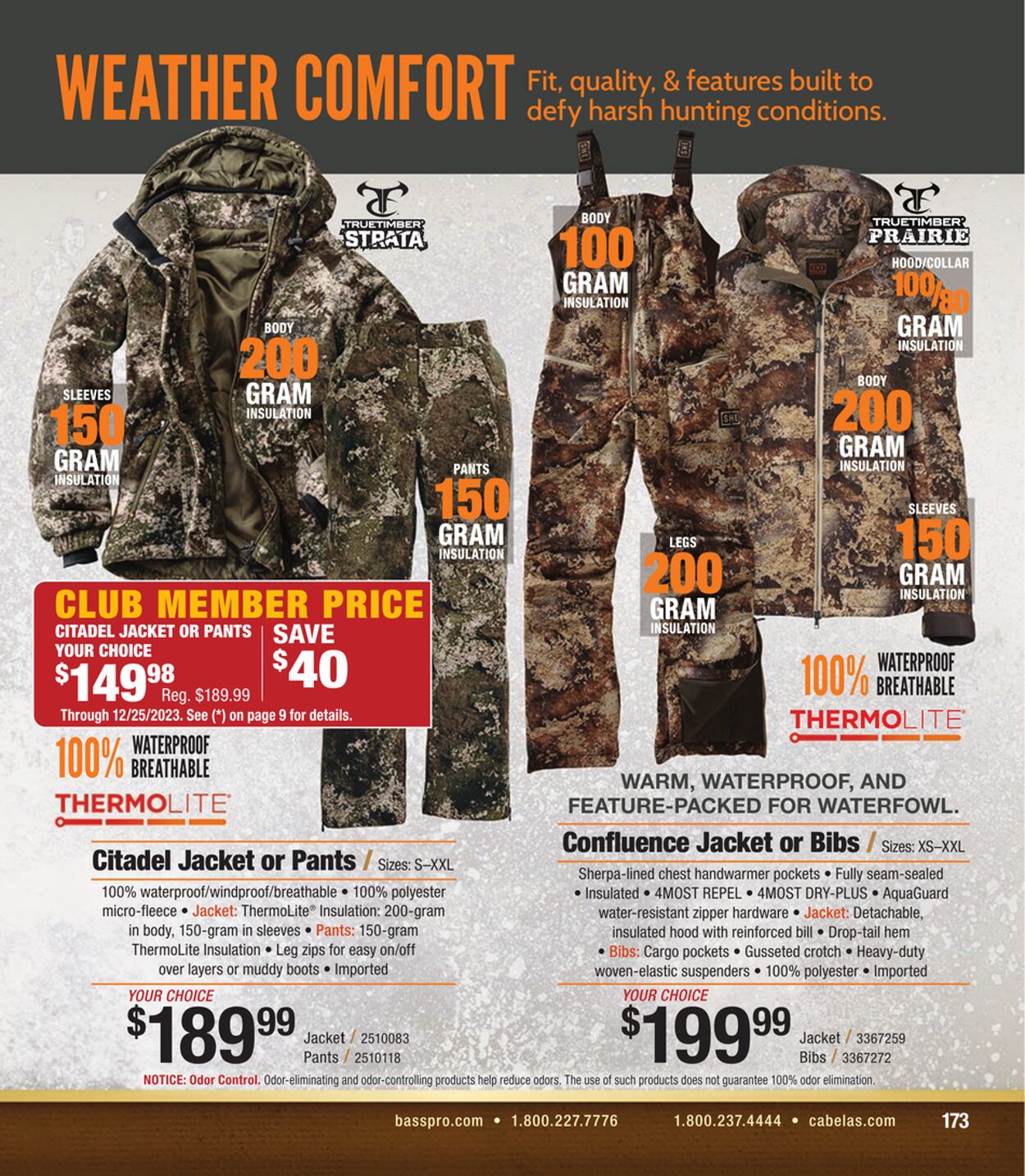 Weekly ad Cabela's 10/26/2023 - 12/26/2023