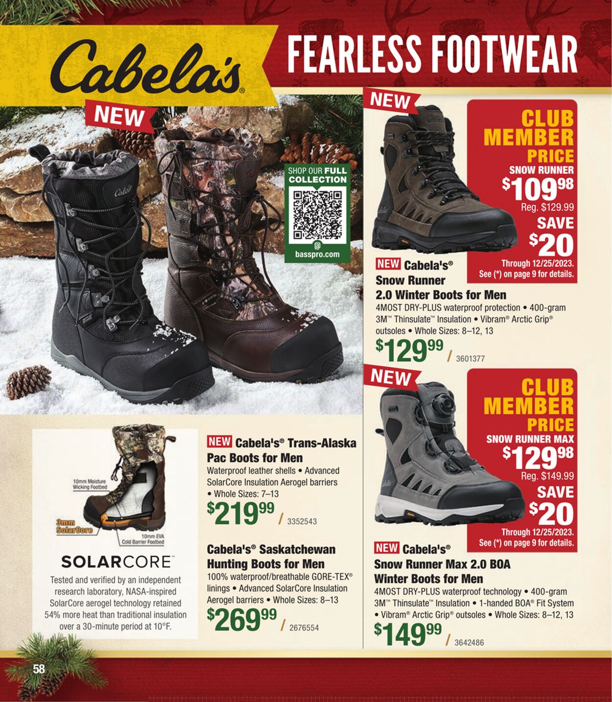 Weekly ad Cabela's 10/26/2023 - 12/26/2023