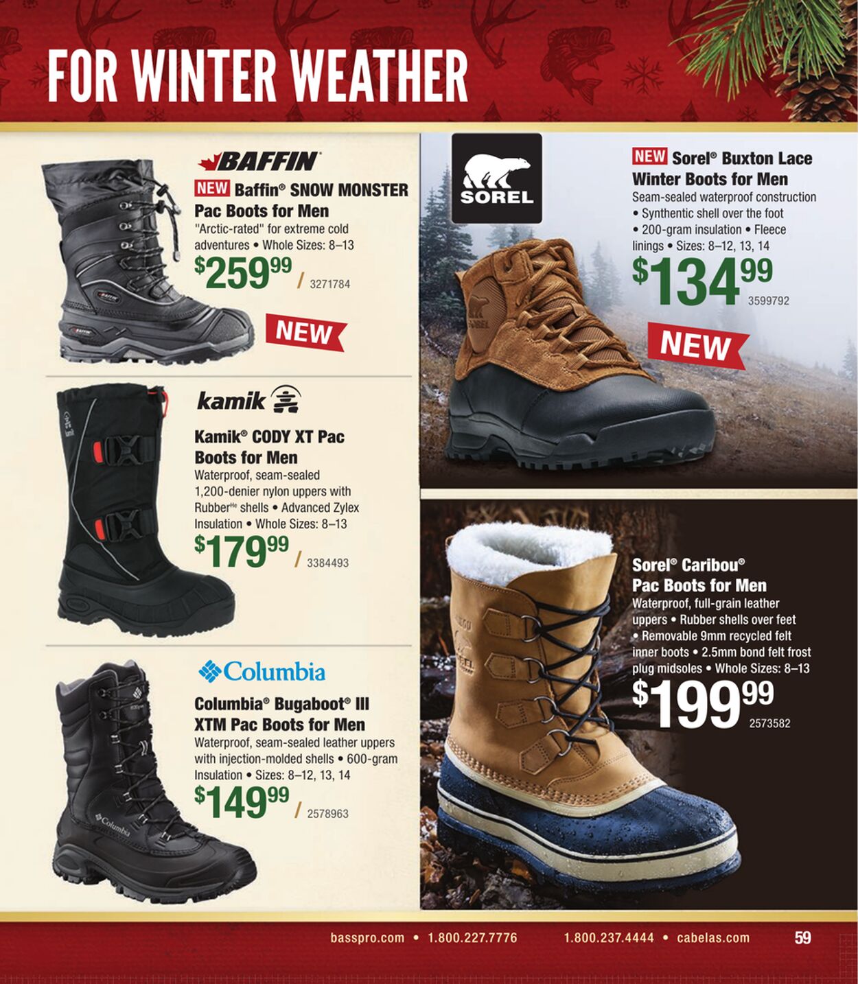 Weekly ad Cabela's 10/26/2023 - 12/26/2023