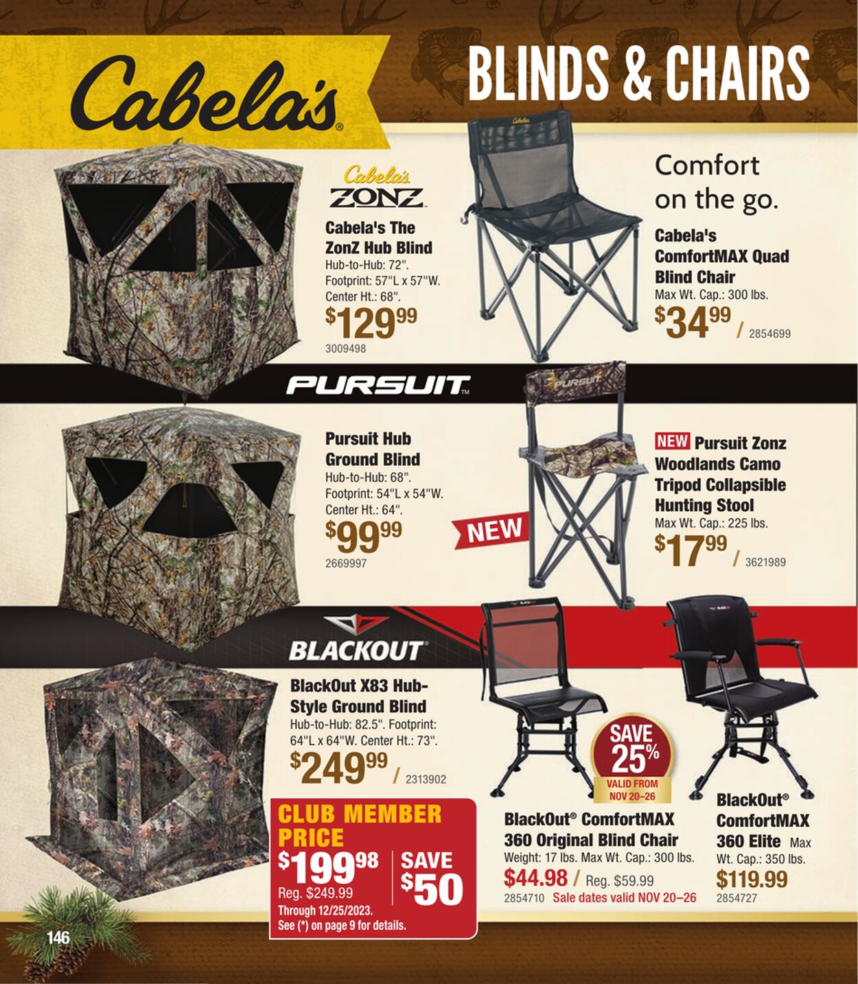 Weekly ad Cabela's 10/26/2023 - 12/26/2023