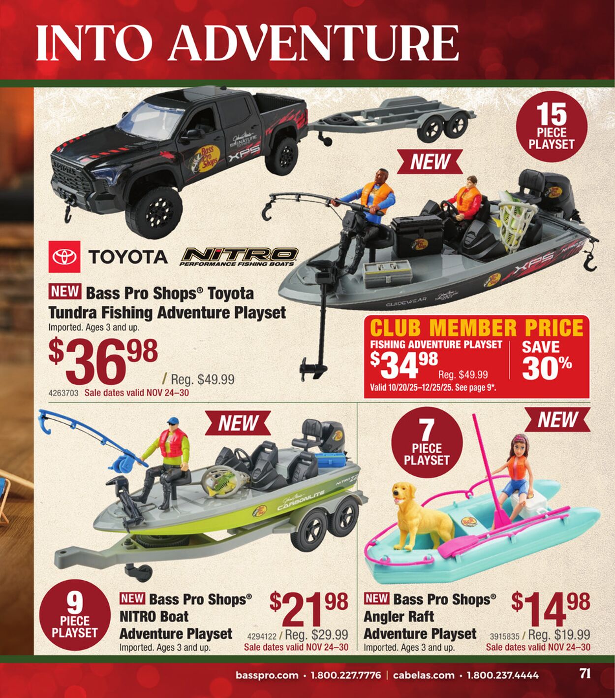 Weekly ad Cabela's 10/24/2025 - 11/07/2025