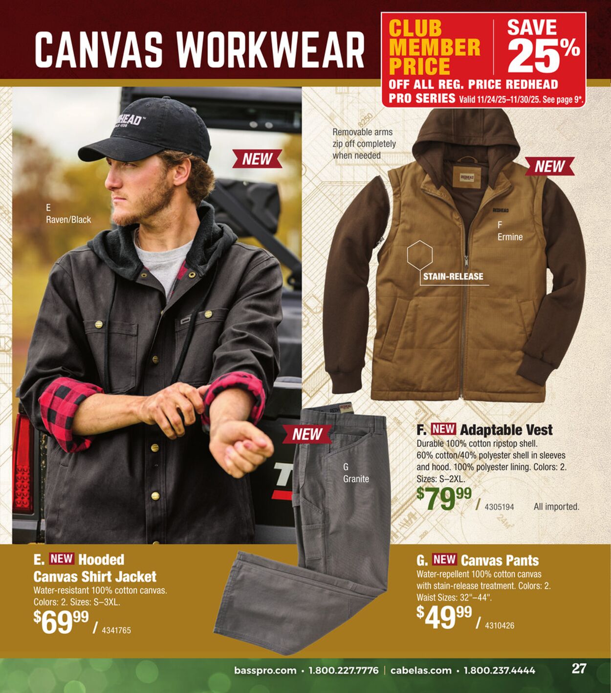 Weekly ad Cabela's 10/24/2025 - 11/07/2025
