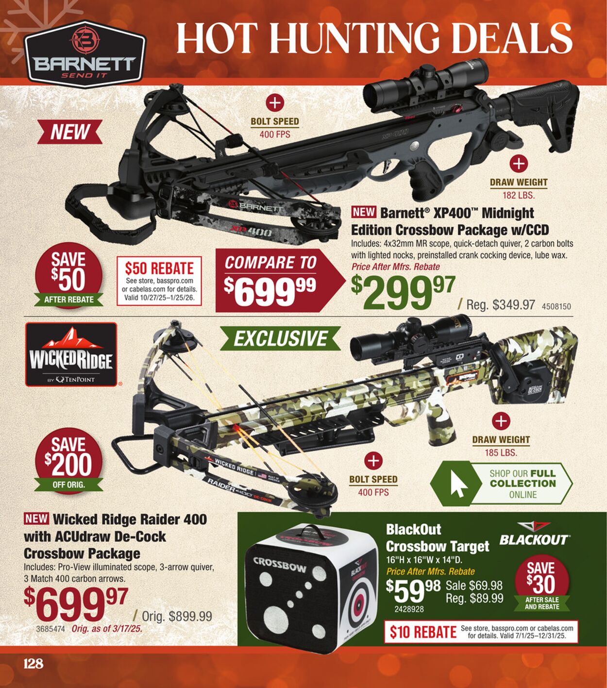 Weekly ad Cabela's 10/24/2025 - 11/07/2025