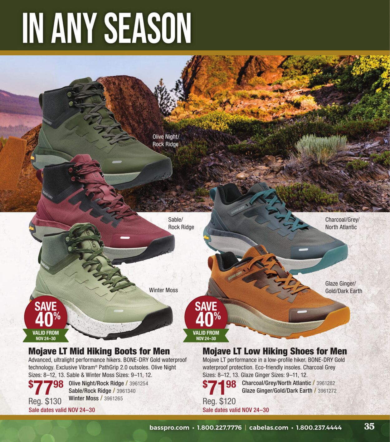Weekly ad Cabela's 10/24/2025 - 11/07/2025